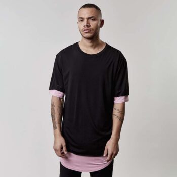 Cayler & Sons BL Deuces Long Layer Tee black 34 Euro