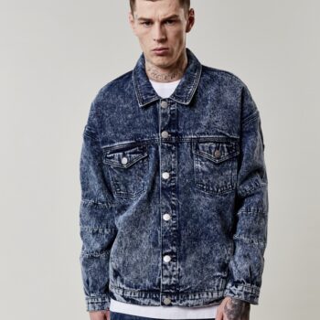 Cayler & Sons Denim Trucker Jacket blue