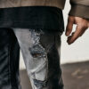 Cayler & Sons Paneled Denim Pants black sale