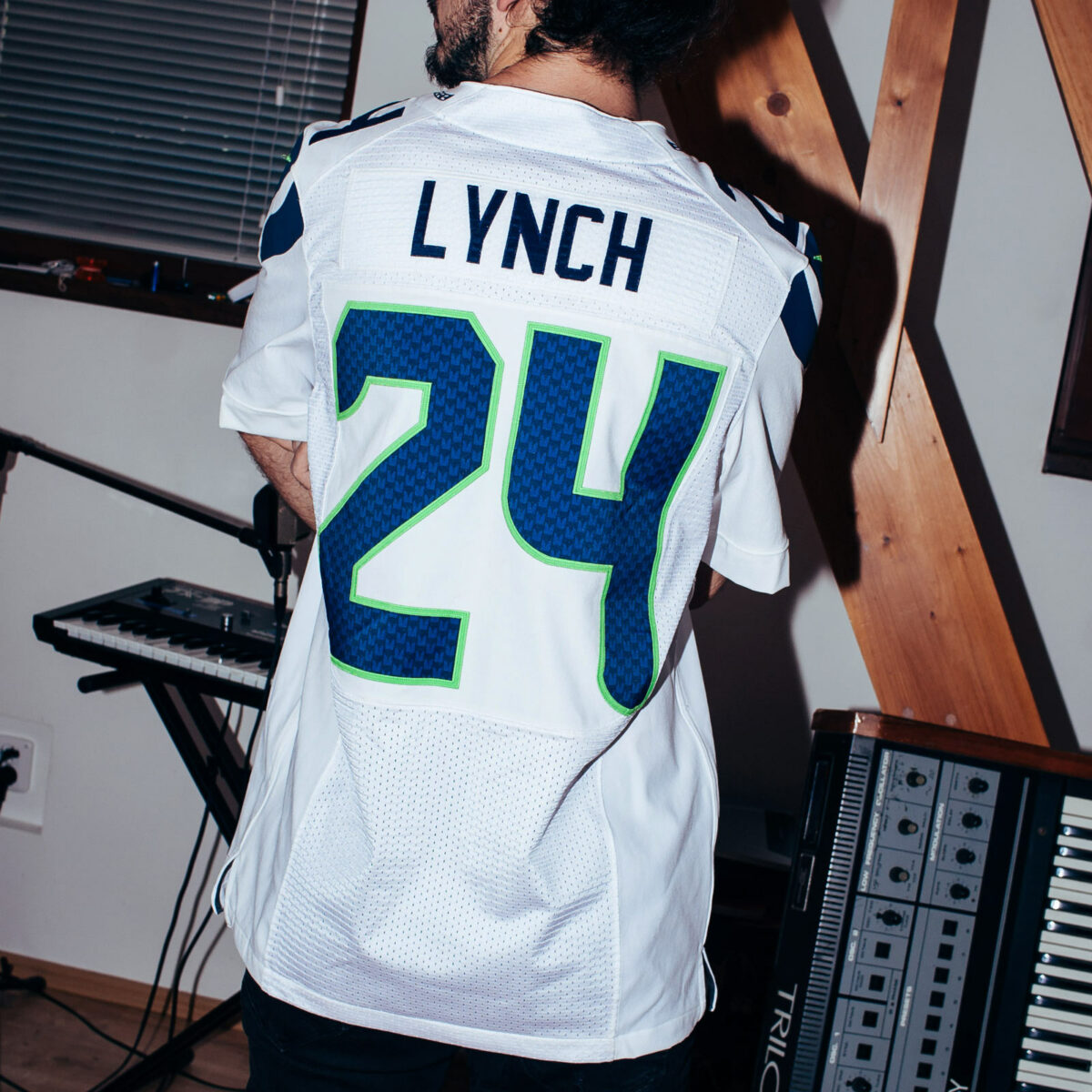 Nike NF Seattle Seahawks 24 Lynch Jersey Deutschland