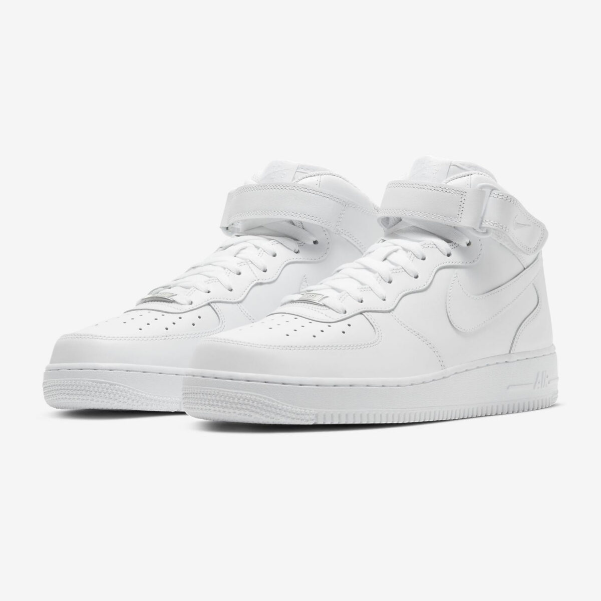 Herren Schuhe Nike Air Force 1 07 Mid weiß new