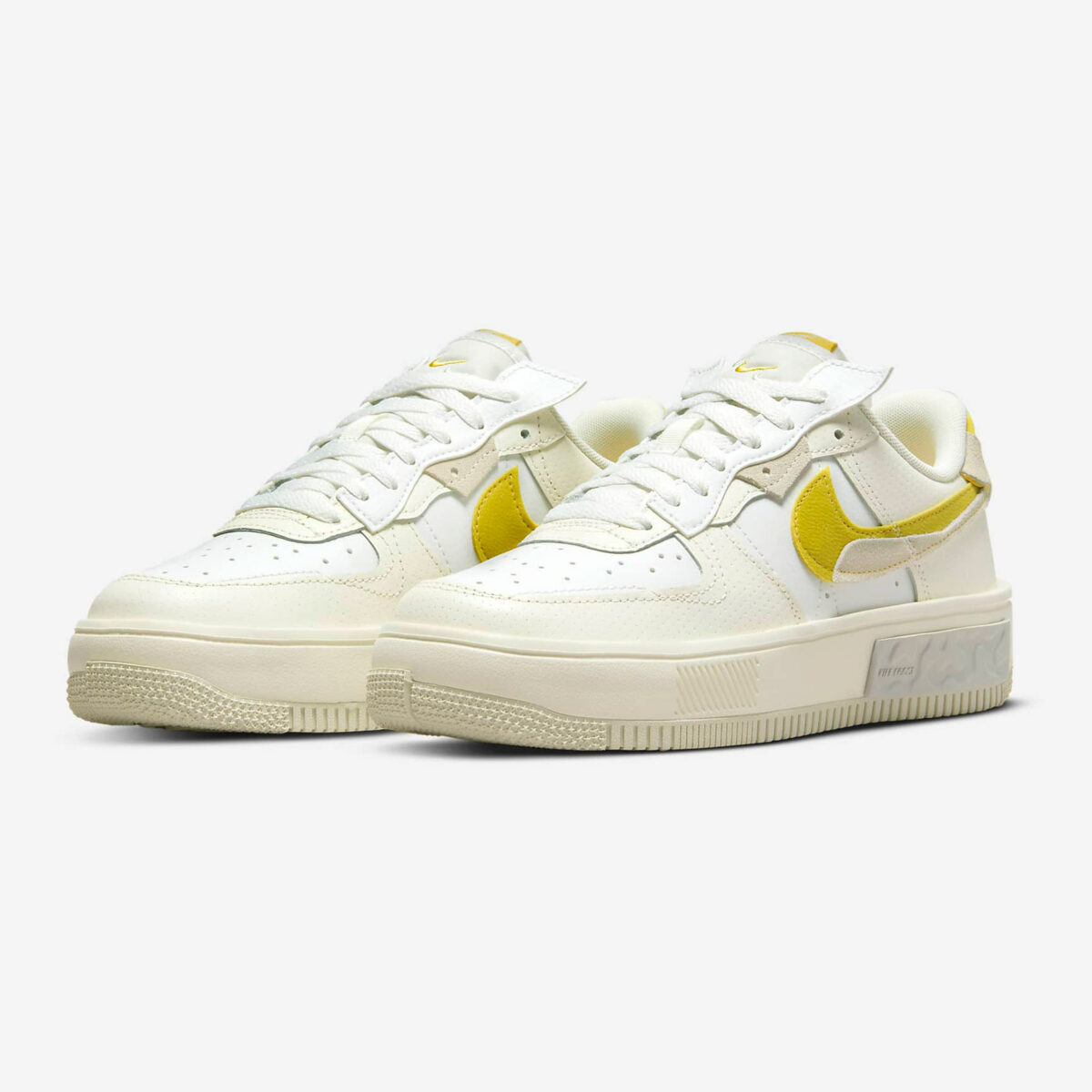 Nike W Air Force 1 Fontanka Summit White Celery Damenschuh